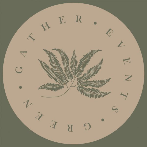 Eco-Friendly Event Planning Branding: Green Gather Events Logo Design