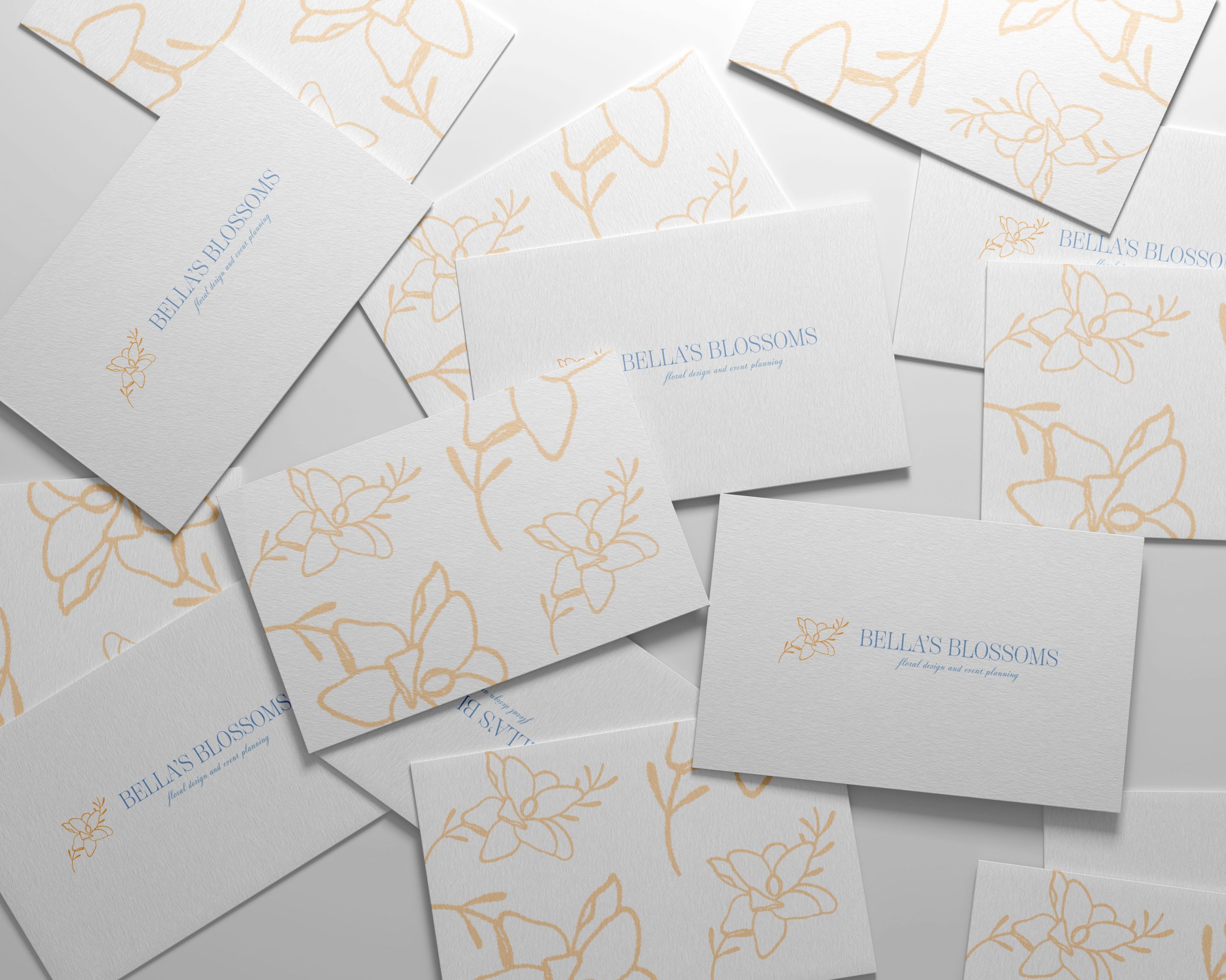 Brand Identity Packages - Bella's Blossom Business Card
