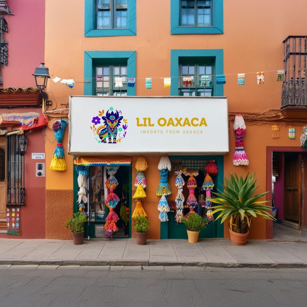 Lil Oaxaca sign mockup