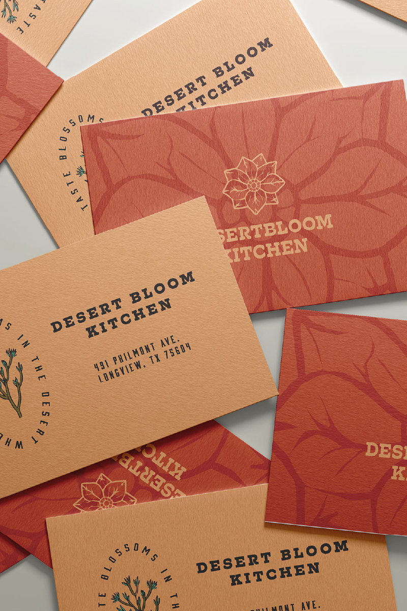 Desert-Themed Restaurant Branding