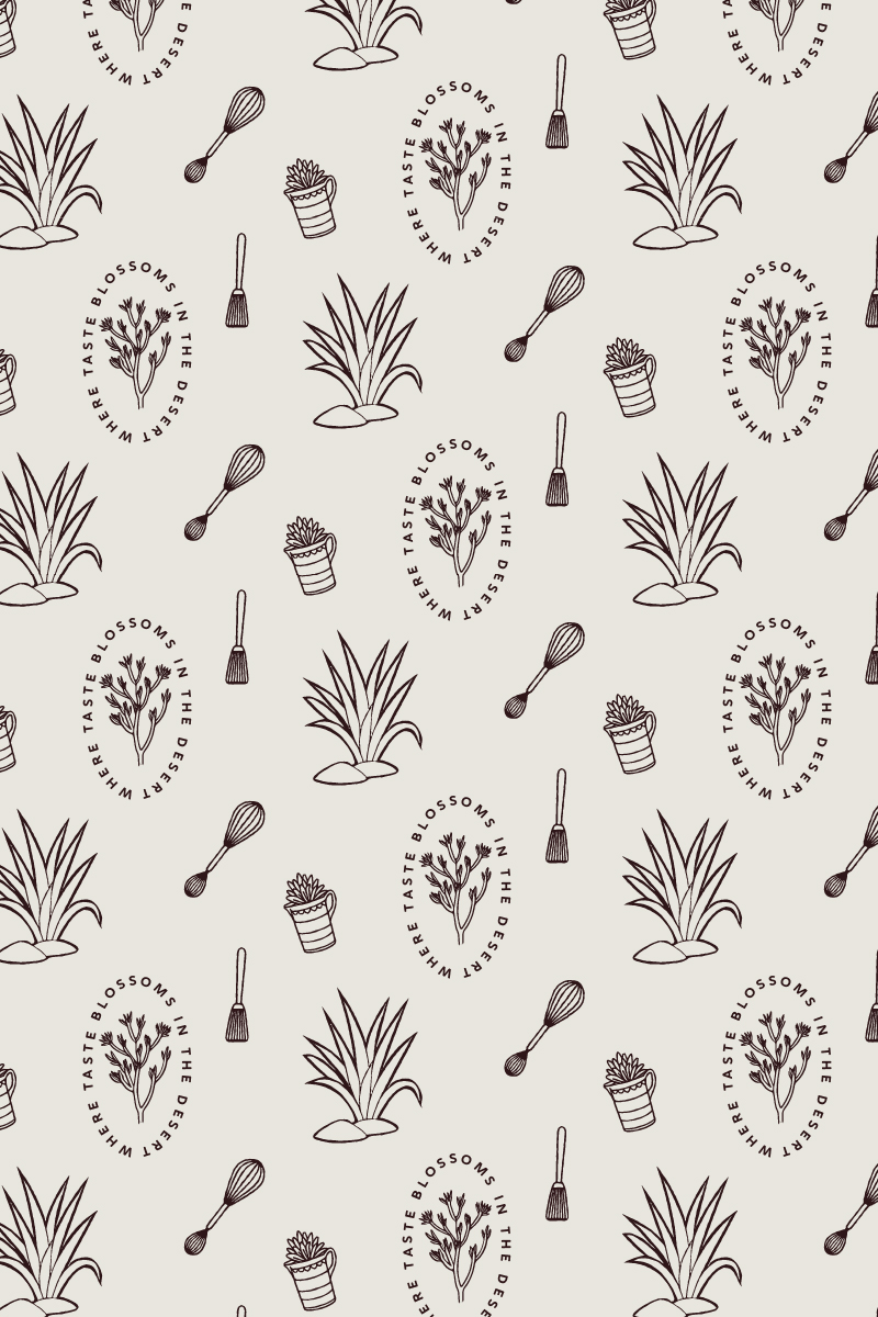 Desert-Themed Restaurant Branding