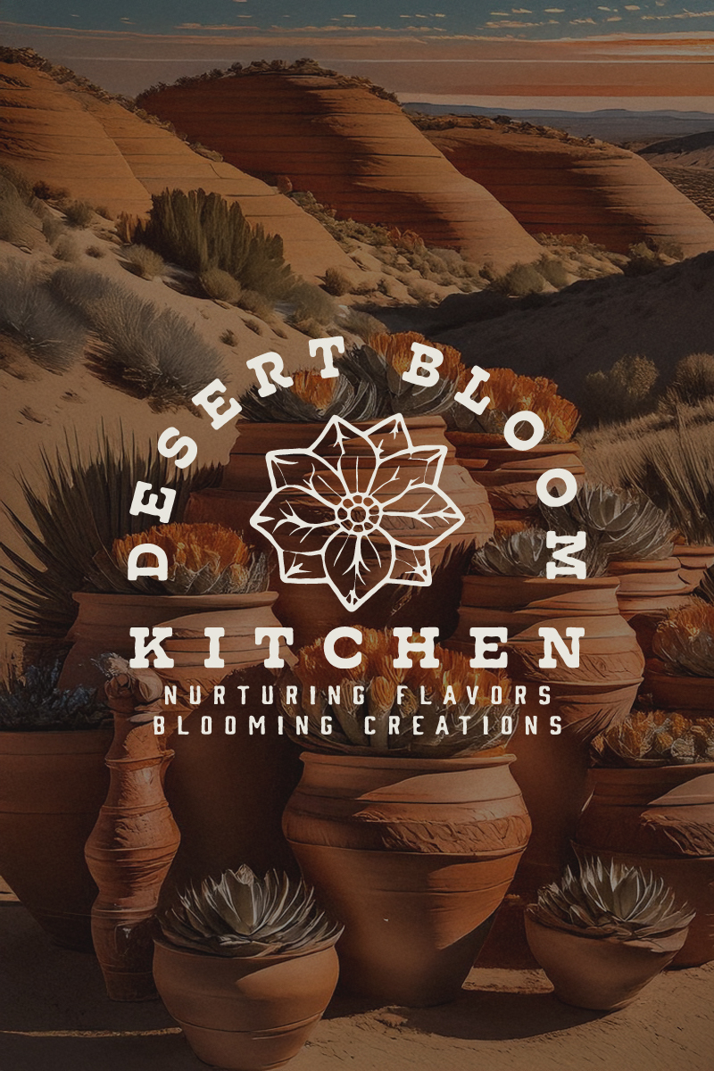 Desert-Themed Restaurant Branding