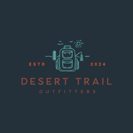 Desert Trail Outfitters Branding primary logo design