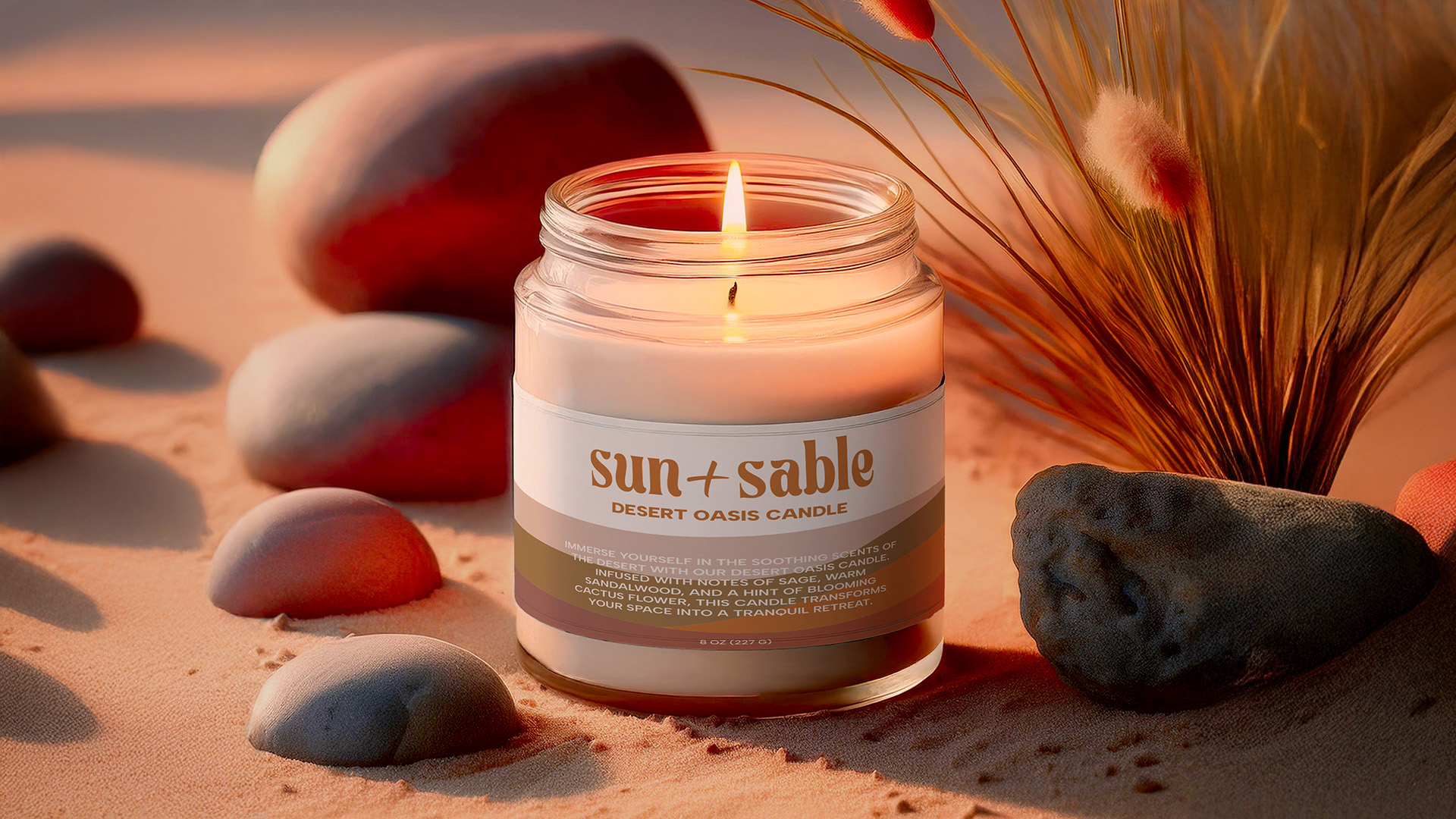 Desert-Inspired Branding | Packaging Mockup